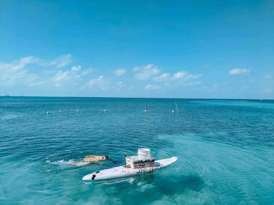 Vacation Home Blue Lotus Caye Caulker Esterno foto